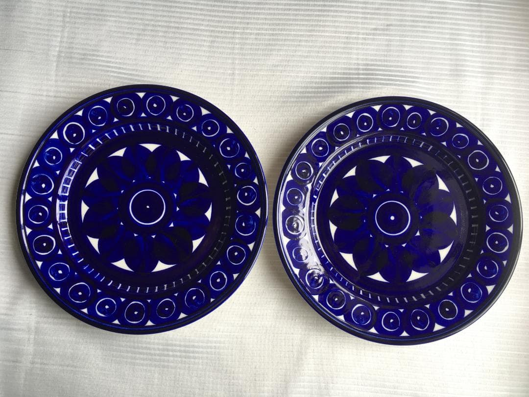 ★ほぼ未使用★　25cmアラビア バレンシア プレート ２枚