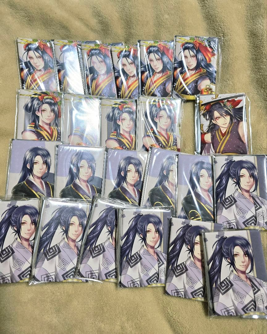 d*3様 刀剣乱舞 次郎太刀 スクエア缶バッジ