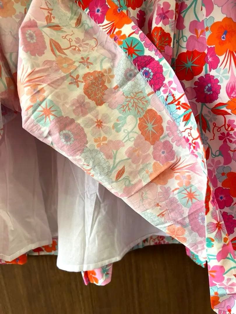 ジャカディJacadi超美品 リバティ ワンピース