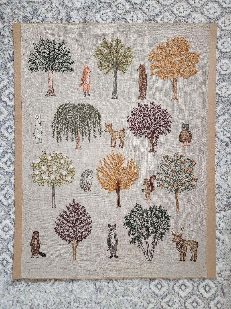 CORAL&TUSK ファブリックアート Fall Gathering