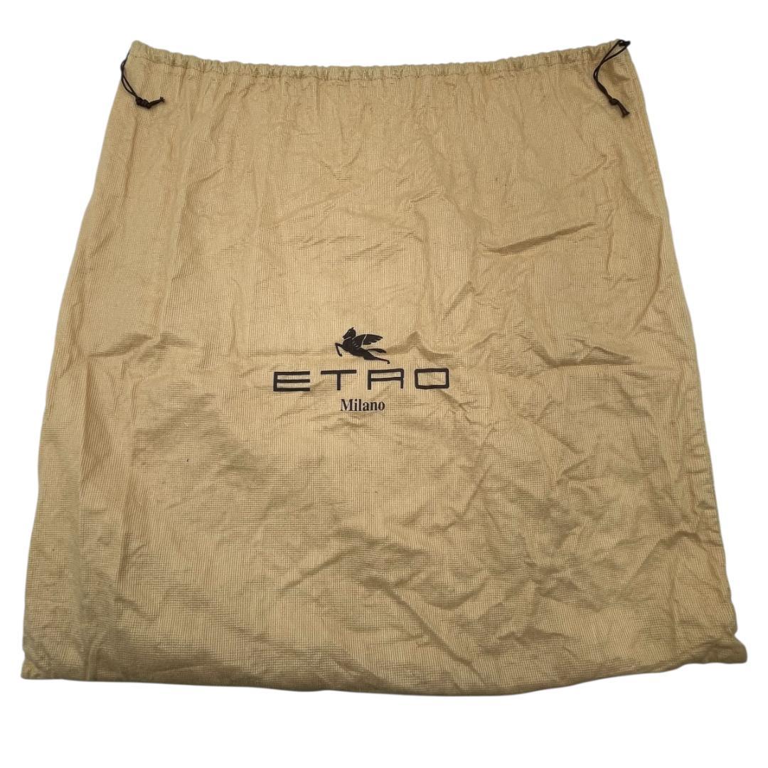 ETRO/エトロ ペイズリー柄 2way ボストンバッグ 南京錠付き