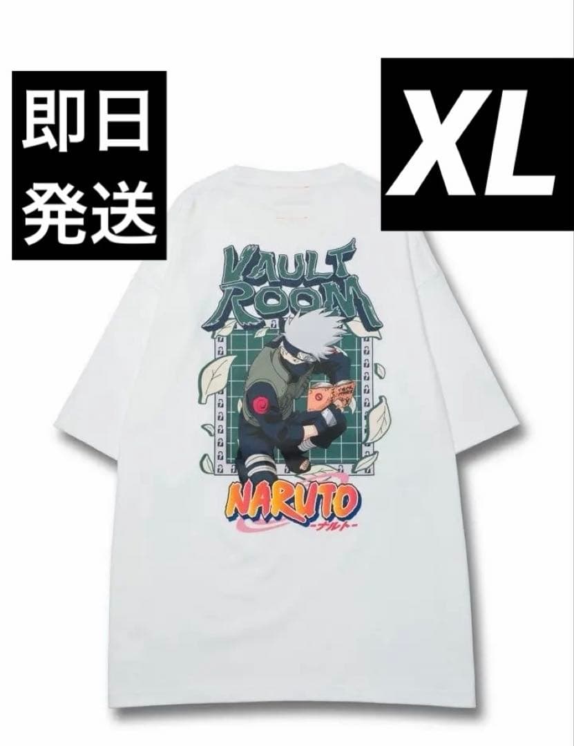 XLサイズ VAULTROOM NARUTO KAKASHI TEE ホワイト