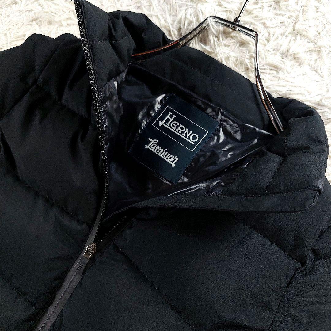 美品高級 HERNO Laminar ゴアウィンド ロングコートダウンジャケット