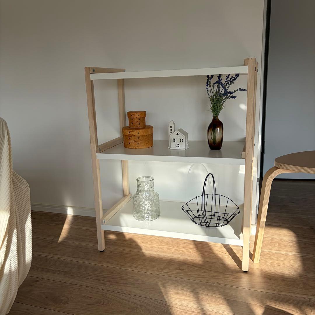 《期間限定》IKEA イケア エーケナッベン オープンシェルフ