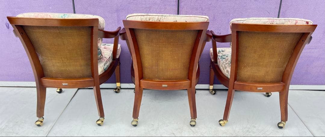 マルニ木工 マルニ 地中海 ロベリア LD チェア キャスター付き3セット