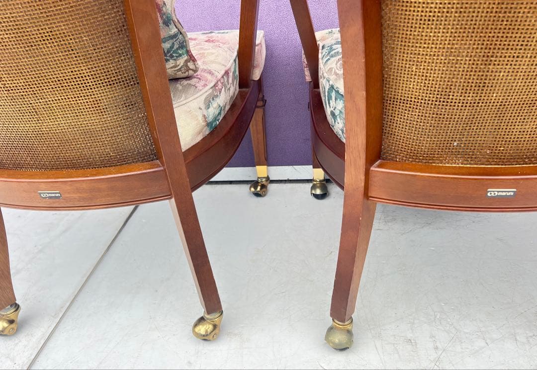 マルニ木工 マルニ 地中海 ロベリア LD チェア キャスター付き3セット