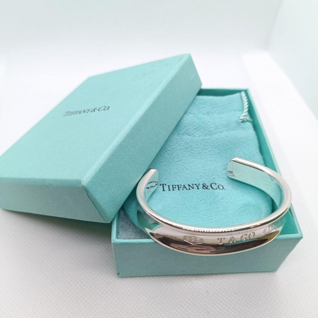 コリン様　極美品✨️保存箱付　ティファニー　1837 バングル　シルバー