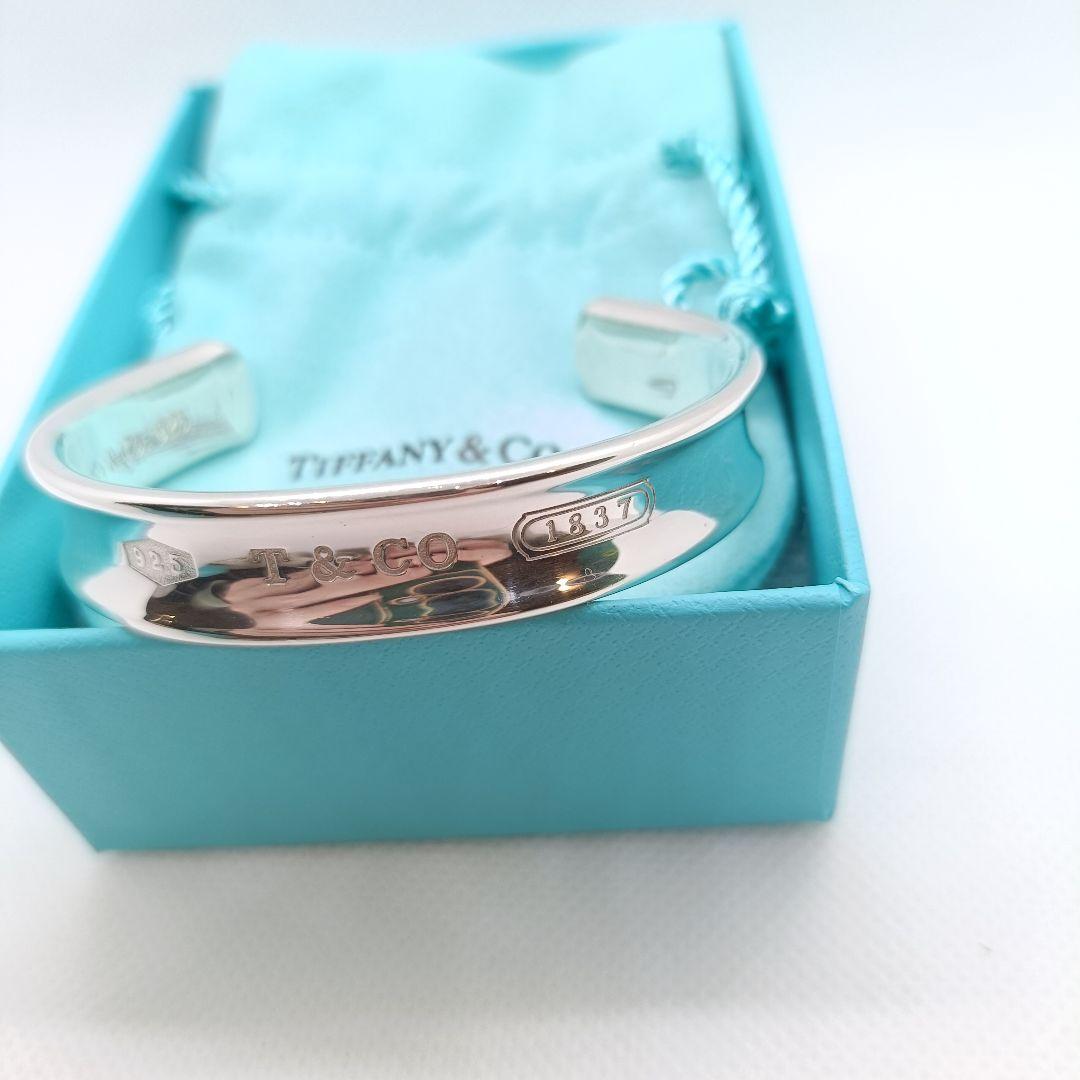 コリン様　極美品✨️保存箱付　ティファニー　1837 バングル　シルバー