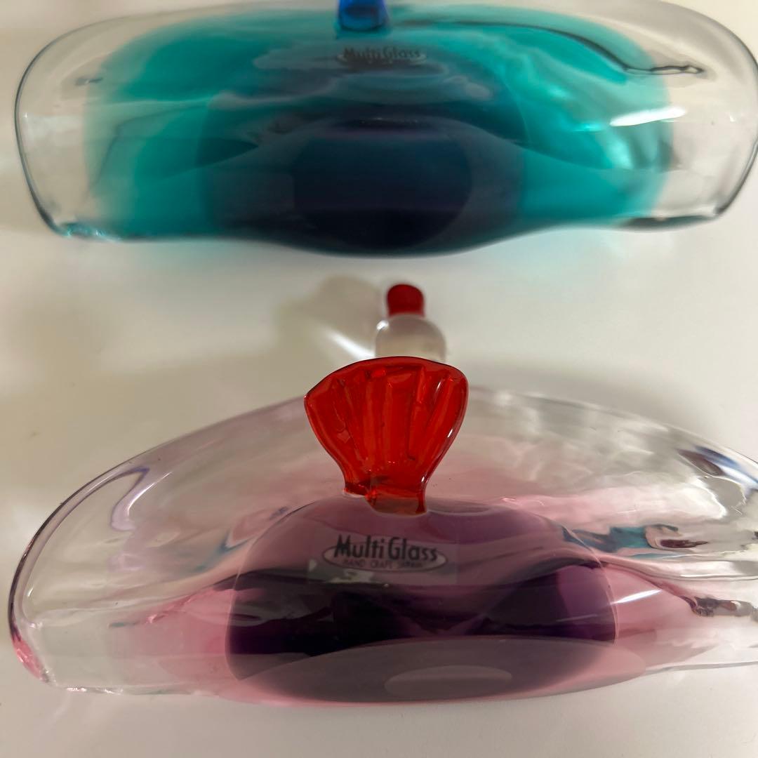 マルティグラス　Multi Glass　雛人形　お雛様　ガラス細工　ガラス工芸品