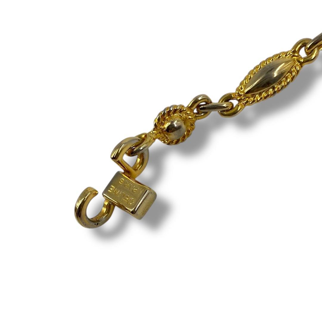 美品 CELINE セリーヌ ブレスレット ゴールド ヴィンテージ 希少