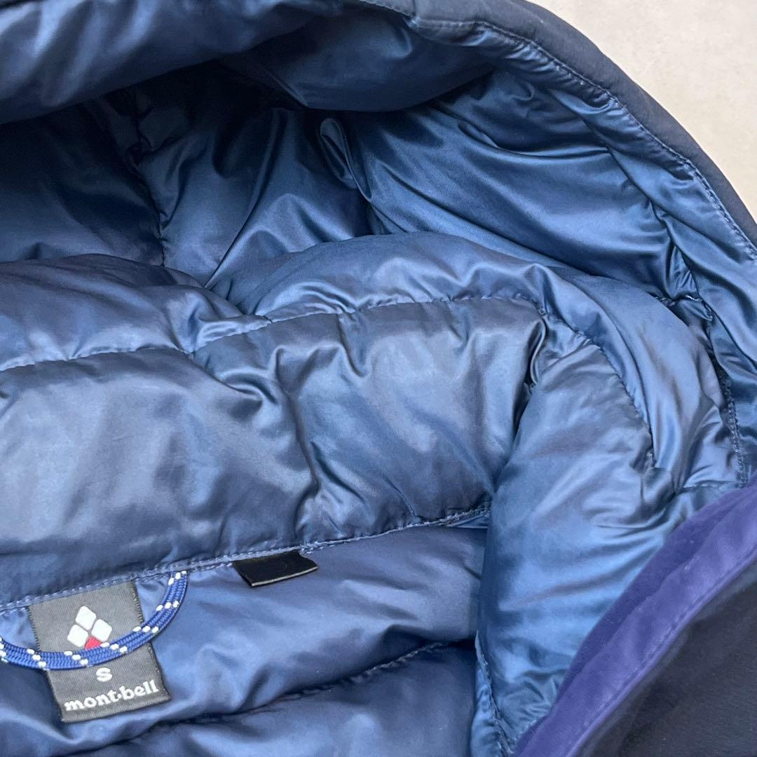 montbell パーマフロスト ライトダウンパーカー ネイビー レディースS