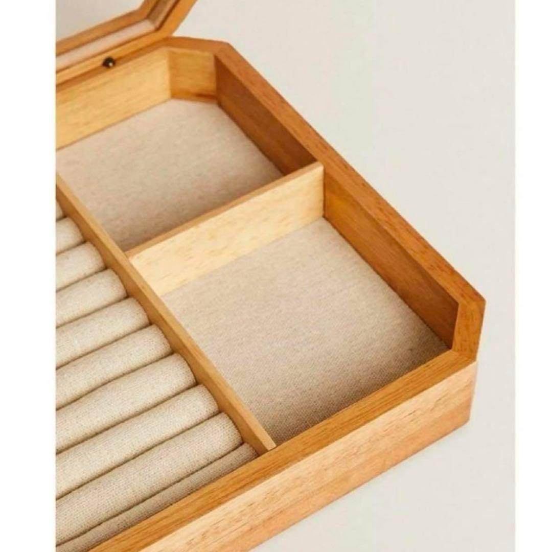 新品未開封・ZARA ウッドジュエリーボックス