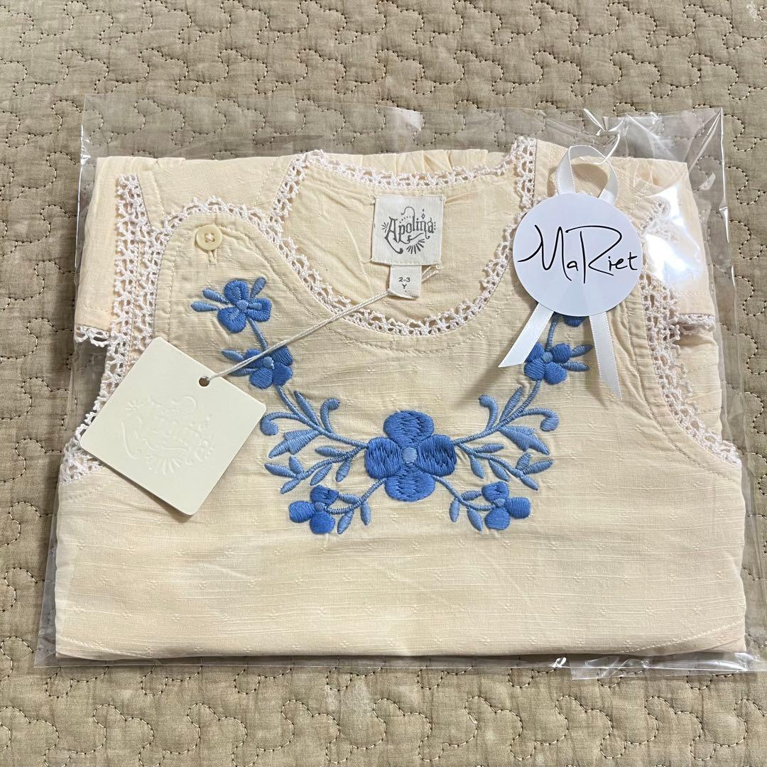 新品未開封　Apolina Clara Dress - Milk 2-3Y