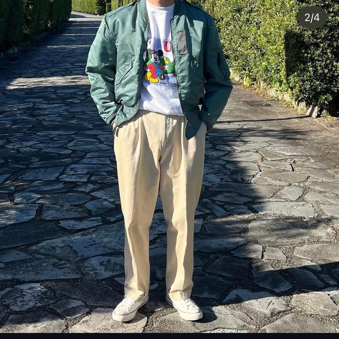 80s 90s L-2B フライトジャケット USAF 短丈　USA製