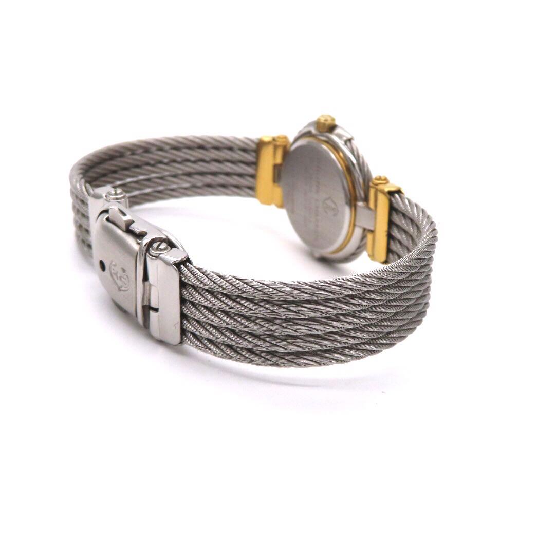 ☆極美品 ケルティック シャリオール 時計 コンビ シルバー レディース