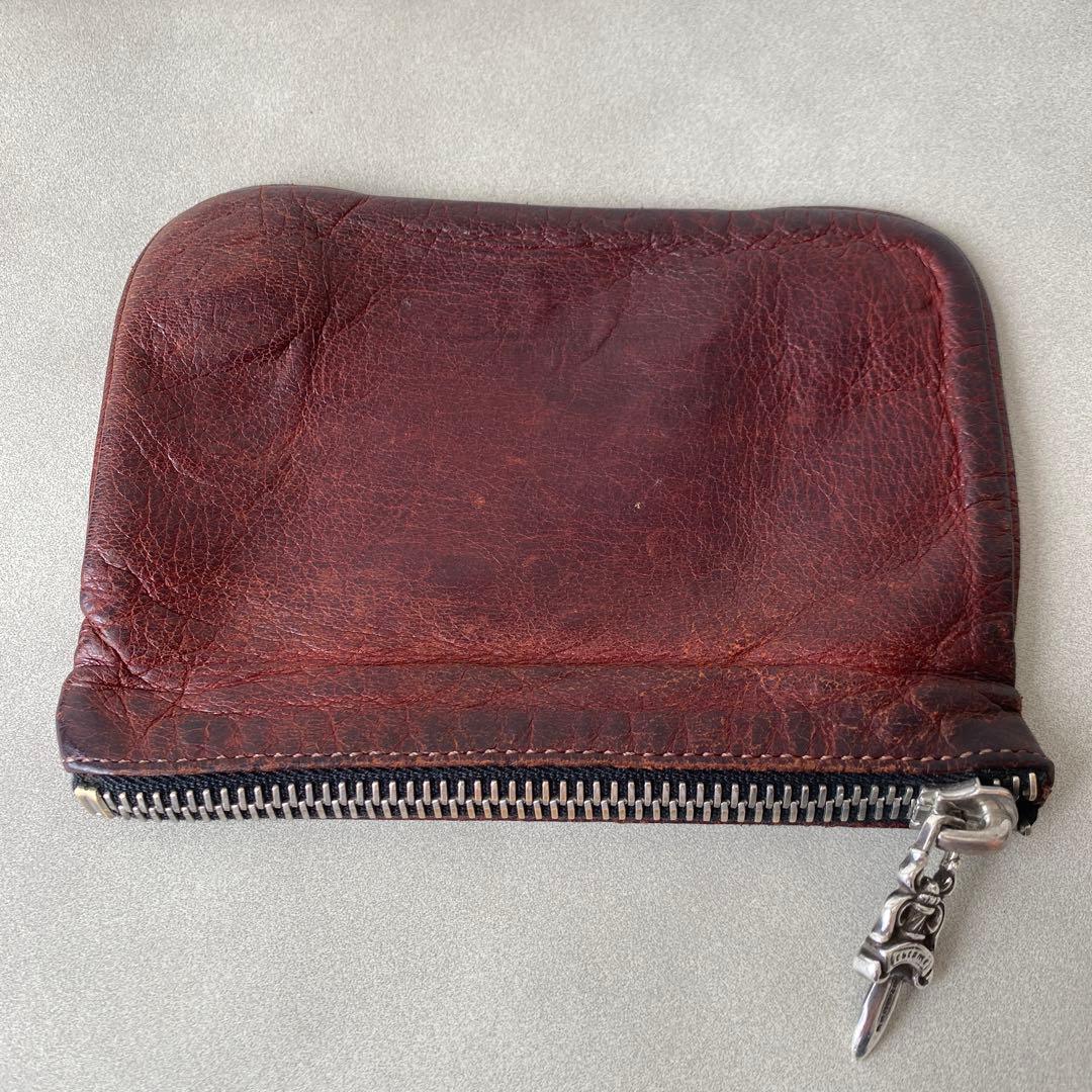 CHROME HEARTS クロムハーツ ジッパーチェンジパース　珍しいブラウン