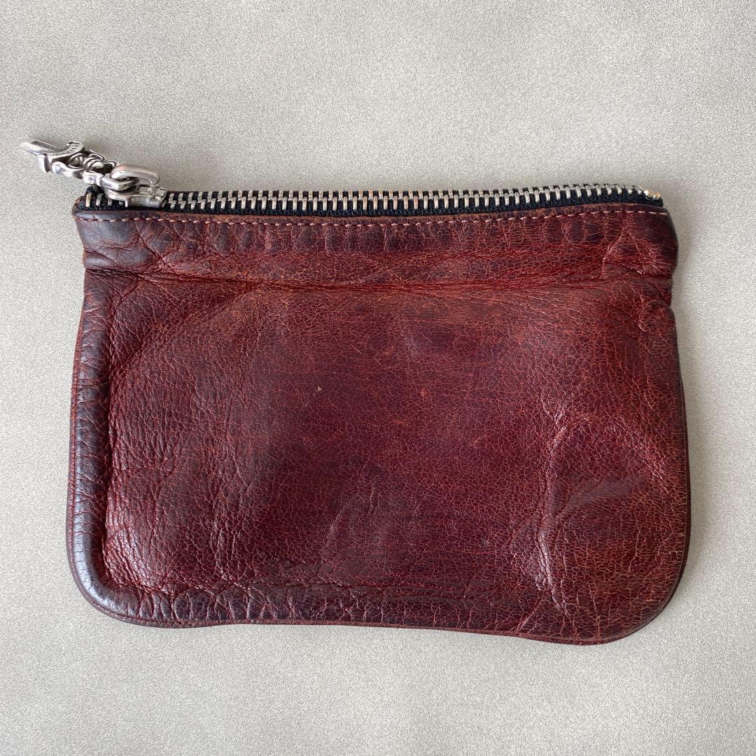 CHROME HEARTS クロムハーツ ジッパーチェンジパース　珍しいブラウン