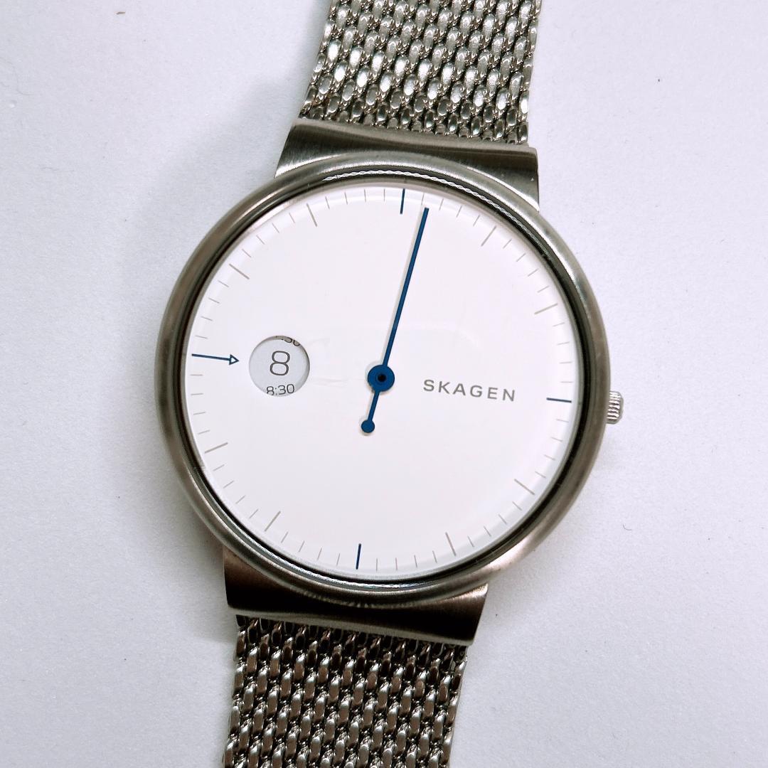 稼働 スカーゲン SKAGEN 腕時計 メンズ 廃盤 00s 6193