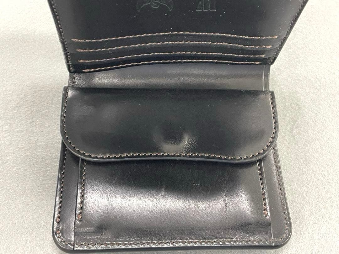 WILDSWANS WAREHOUSE コラボ 旧ロゴ 3つ折り財布・ENO