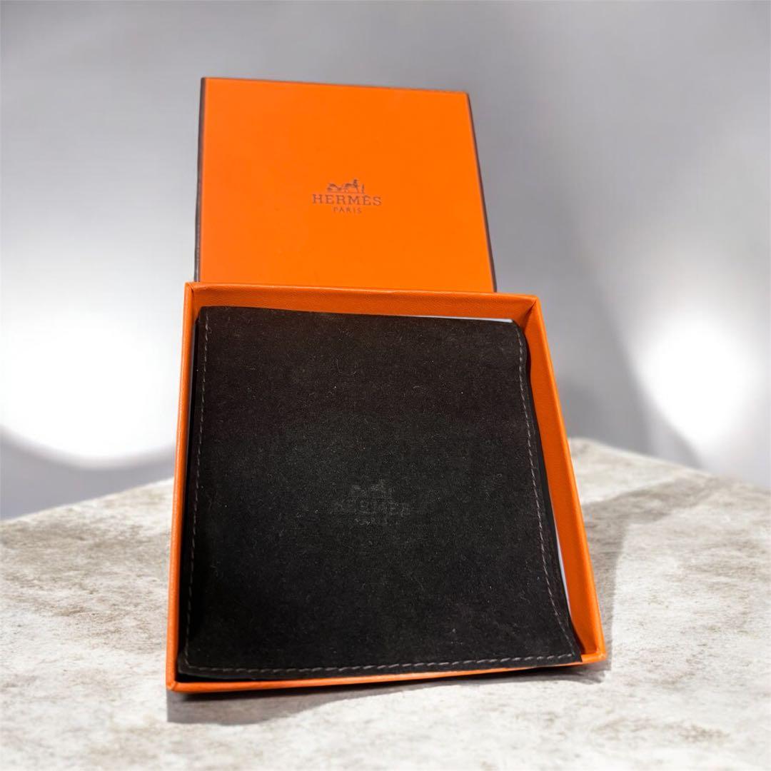 HERMES コリエ・ ド・シアン　トゥルテ ィエールグレー　レザーブレスレット