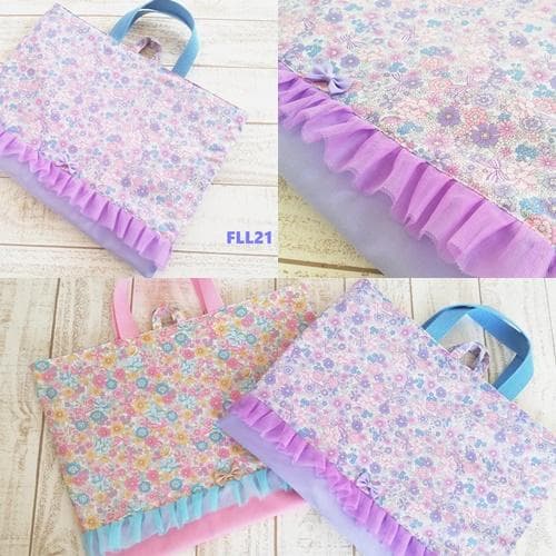 オーダー受付ます　女の子向き　入園入学用品　レッスンバック・お弁当袋・上履き袋等