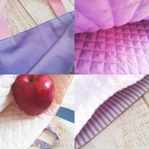 オーダー受付ます　女の子向き　入園入学用品　レッスンバック・お弁当袋・上履き袋等