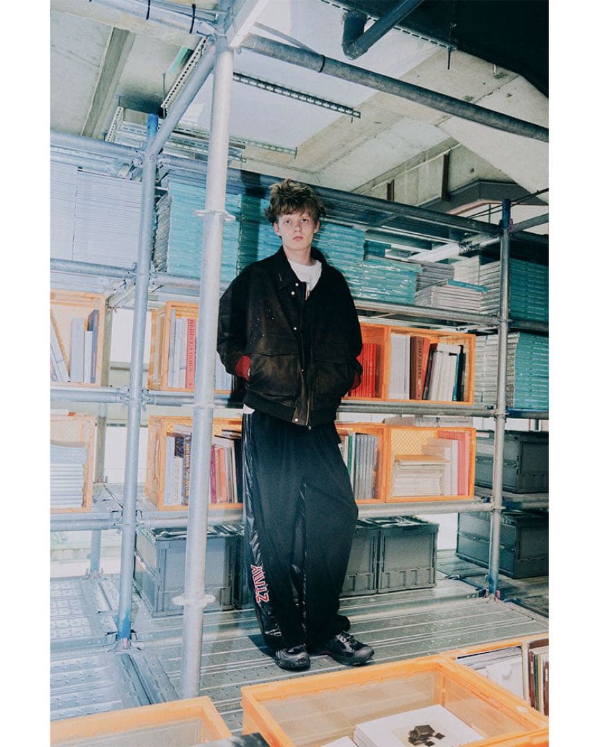 ずとまよ Zutomud Fake Leather Blouson L