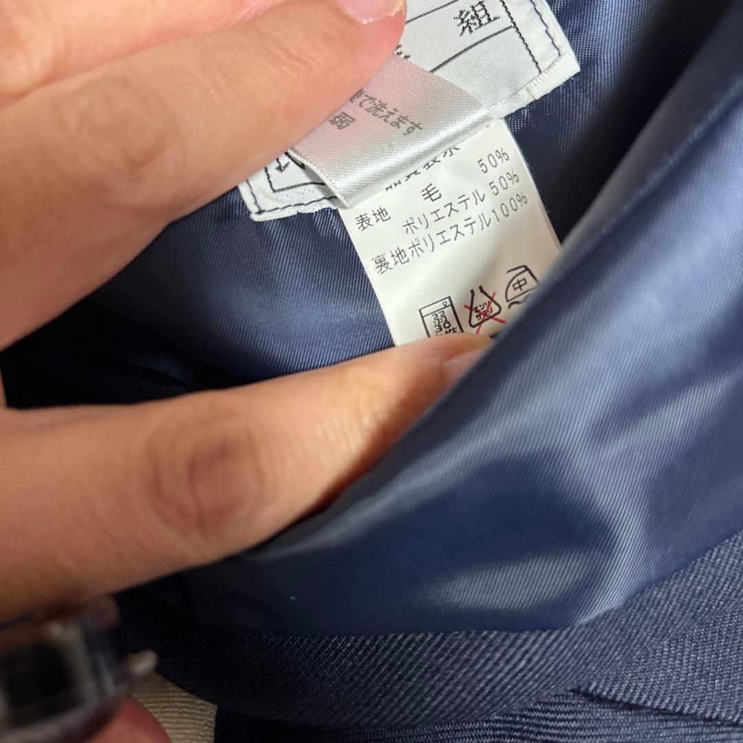 ニッケ　セーラー服　襟付き　ネイビー トップス170A