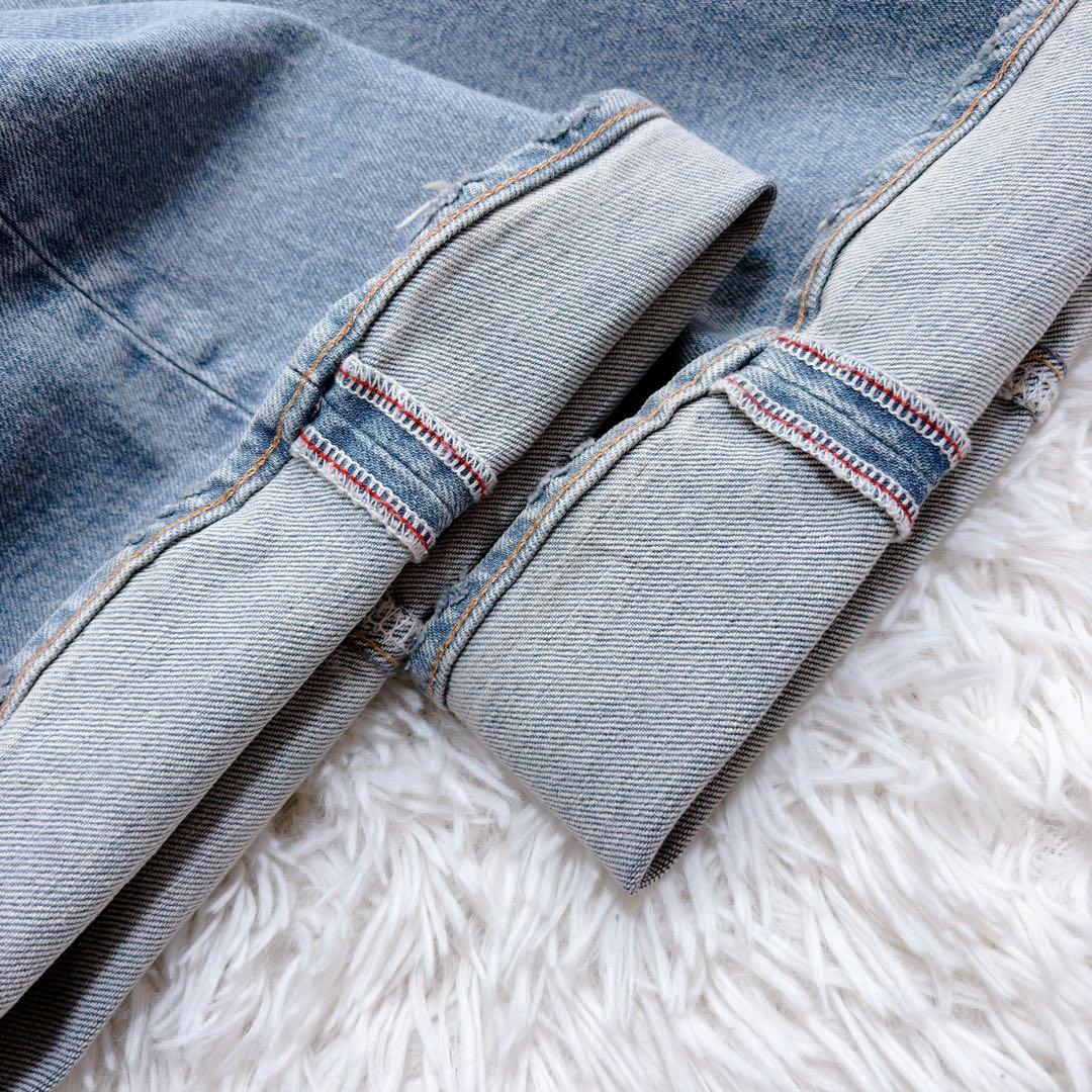 未使用級✨近代モデル MOUSSY マウジー フレアデニムパンツ ロング丈