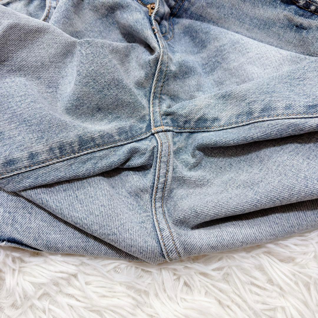 未使用級✨近代モデル MOUSSY マウジー フレアデニムパンツ ロング丈