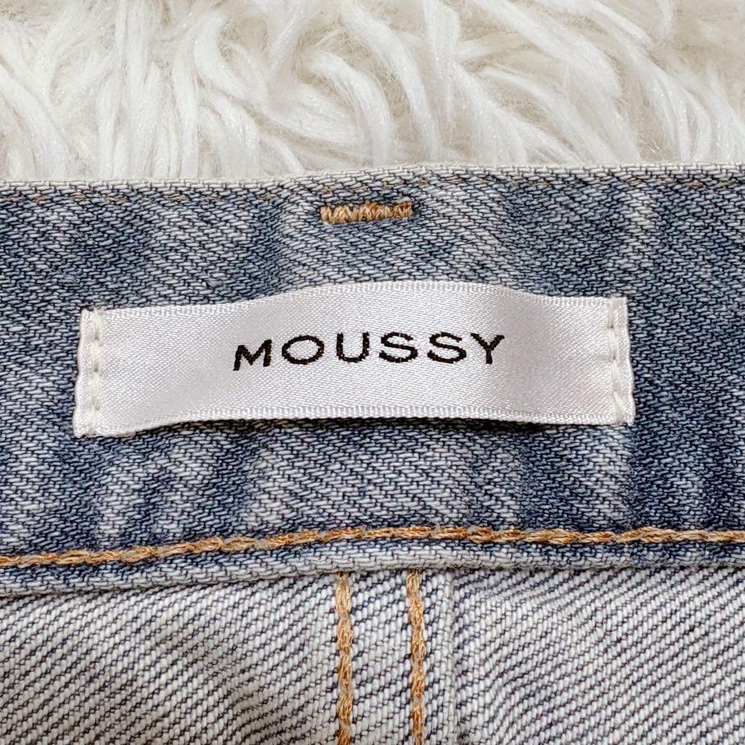 未使用級✨近代モデル MOUSSY マウジー フレアデニムパンツ ロング丈