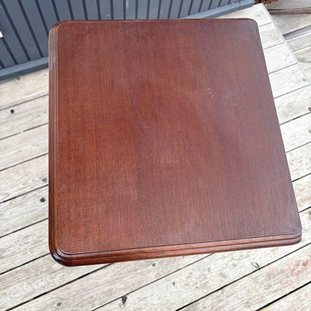 昭和レトロ 光家具 電話台 コールキャビネット 飾り棚 サイドチェスト 木製