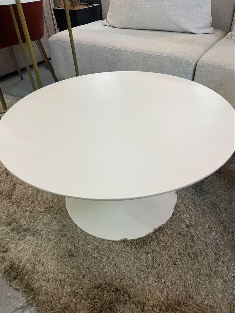 コーヒーテーブル　ローテーブル　直径70cm