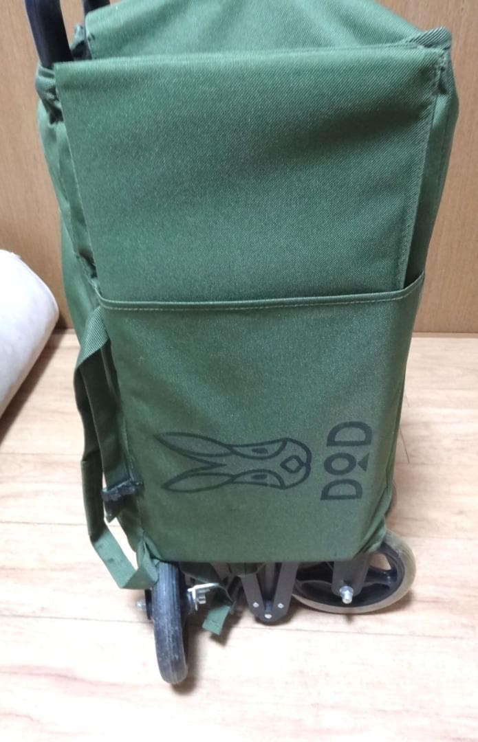 DOD　アルミキャリーワゴン　バーベキューキャンプ