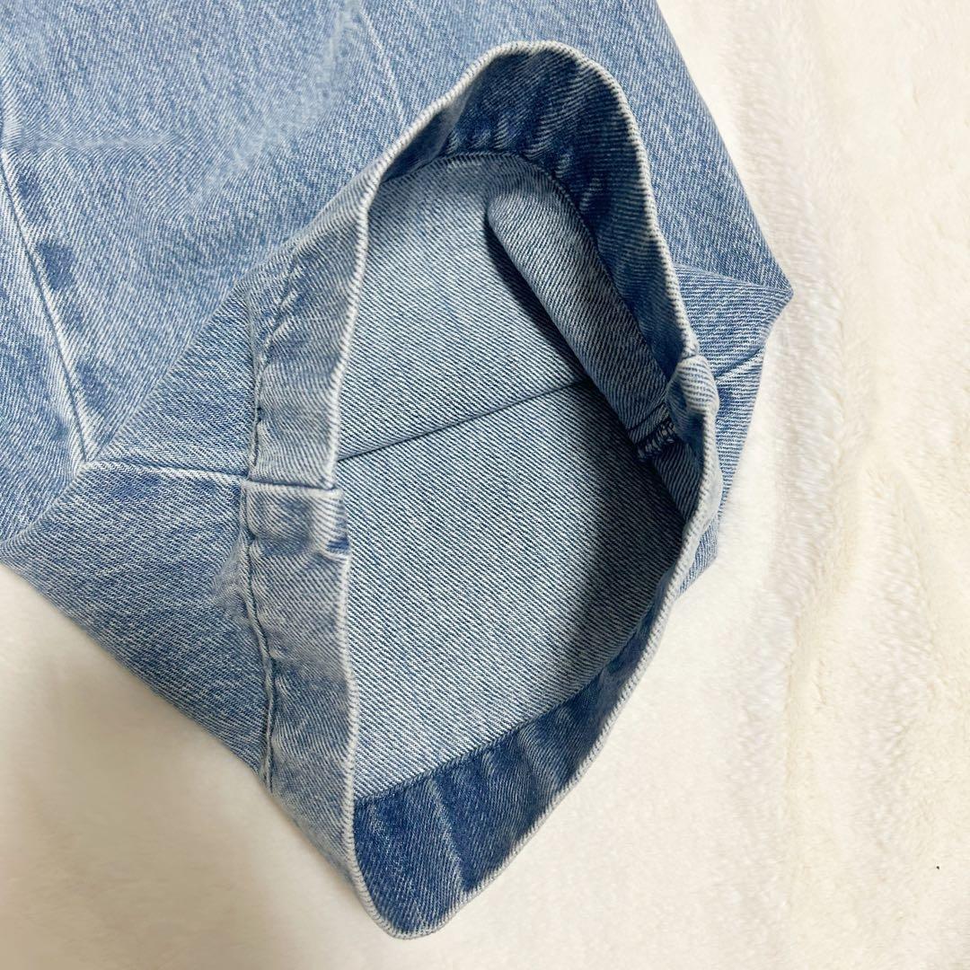 センタープレスデニムパンツ 36