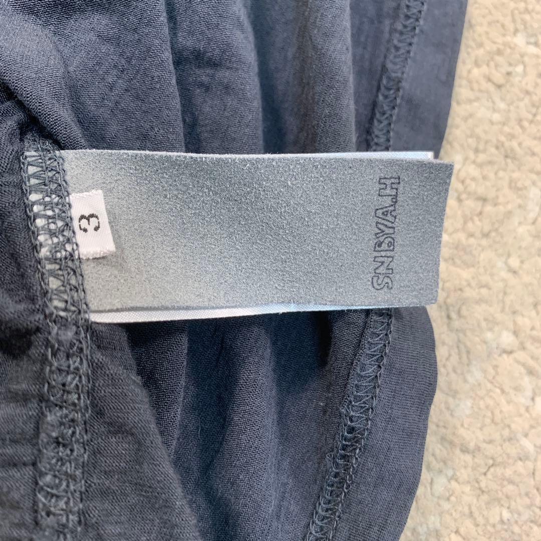 SNBYA.H タンクトップ 100%ウォッシャブルメリノ　サイズ3