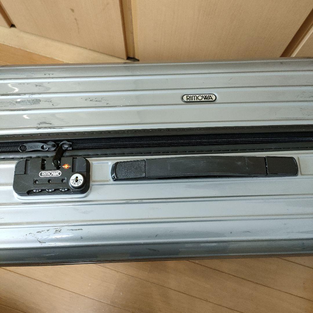 リモワ　サルサ　82L 　シルバー　4輪 グレー　スーツケース　TSA 大容量