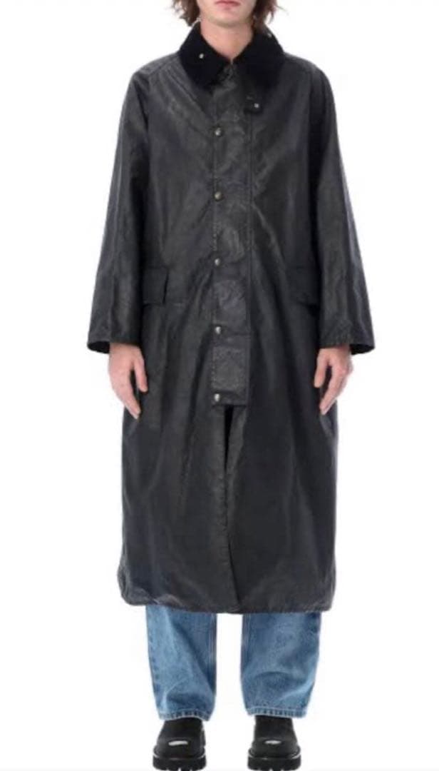 超美品 マルジェラ ワックスコート トレンチコート 松田翔太着