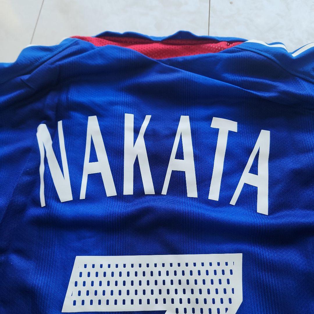 ヤ*）様 04/05 日本代表ユニフォーム 中田英寿 新品未使用タグ&マッチデイ