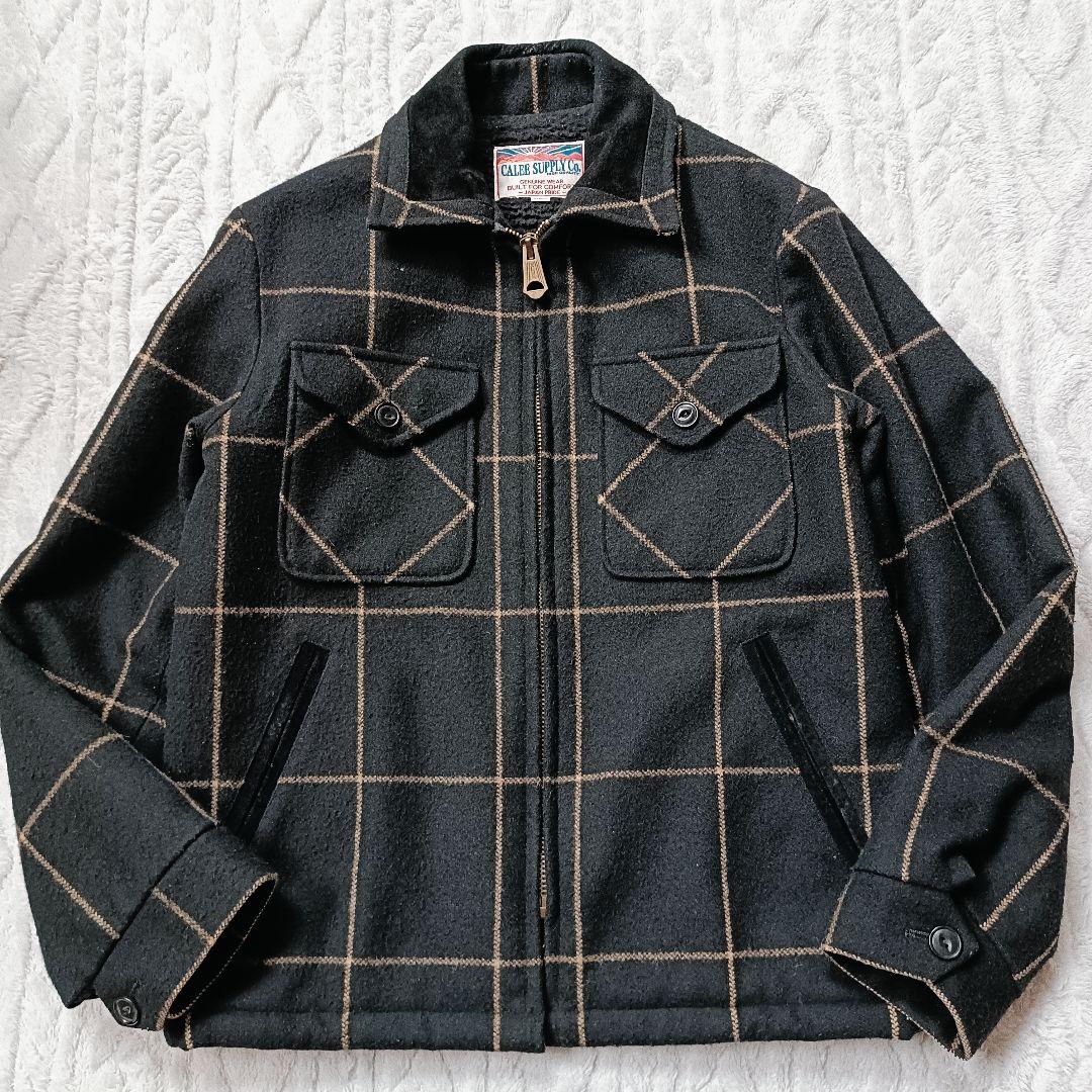 CALEE キャリー 15AW ウール ジャケット ブラック M