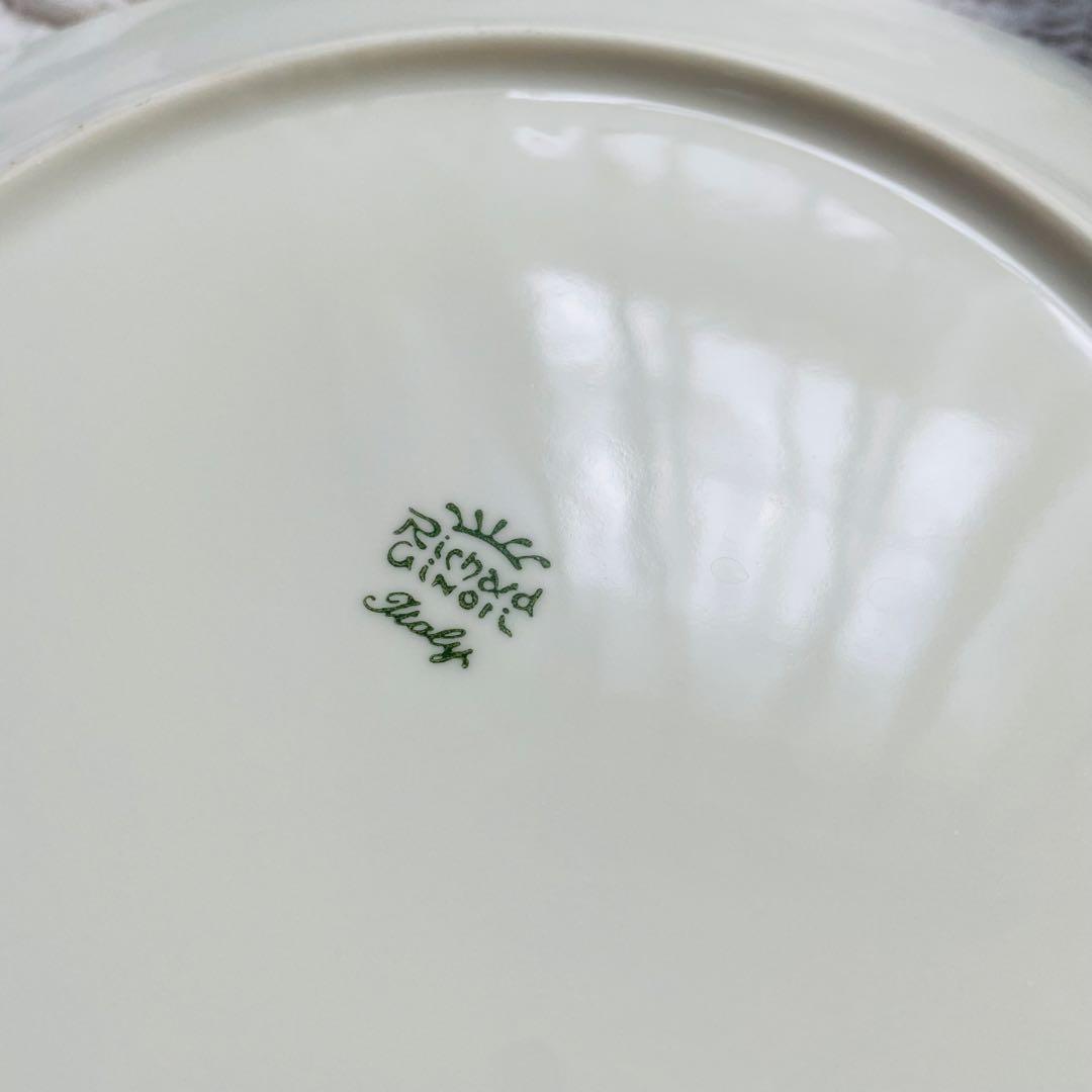 新品　リチャードジノリ　インペロカメリアシリーズ　廃盤　平皿　ブランド　食器
