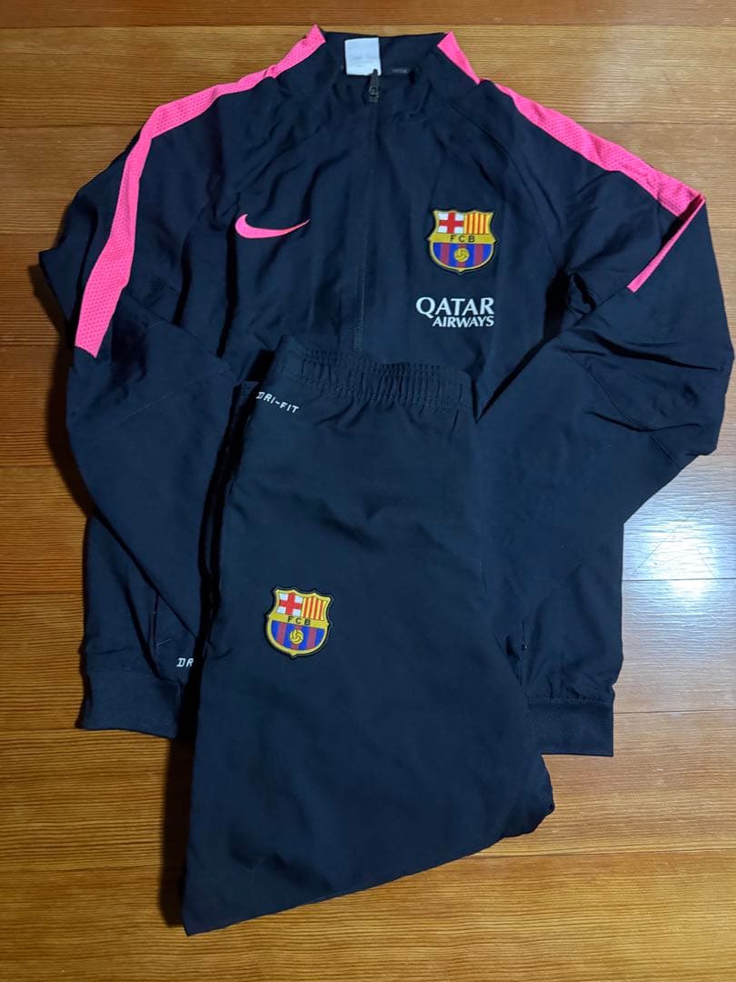 NIKE FCバルセロナ トラックジャケット上下セット Mサイズ