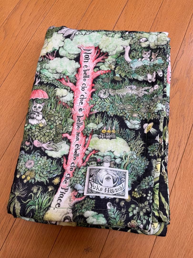[新品未使用] ヒグチユウコ　ボリス雑貨店　おおきな木のうえて　ブランケット