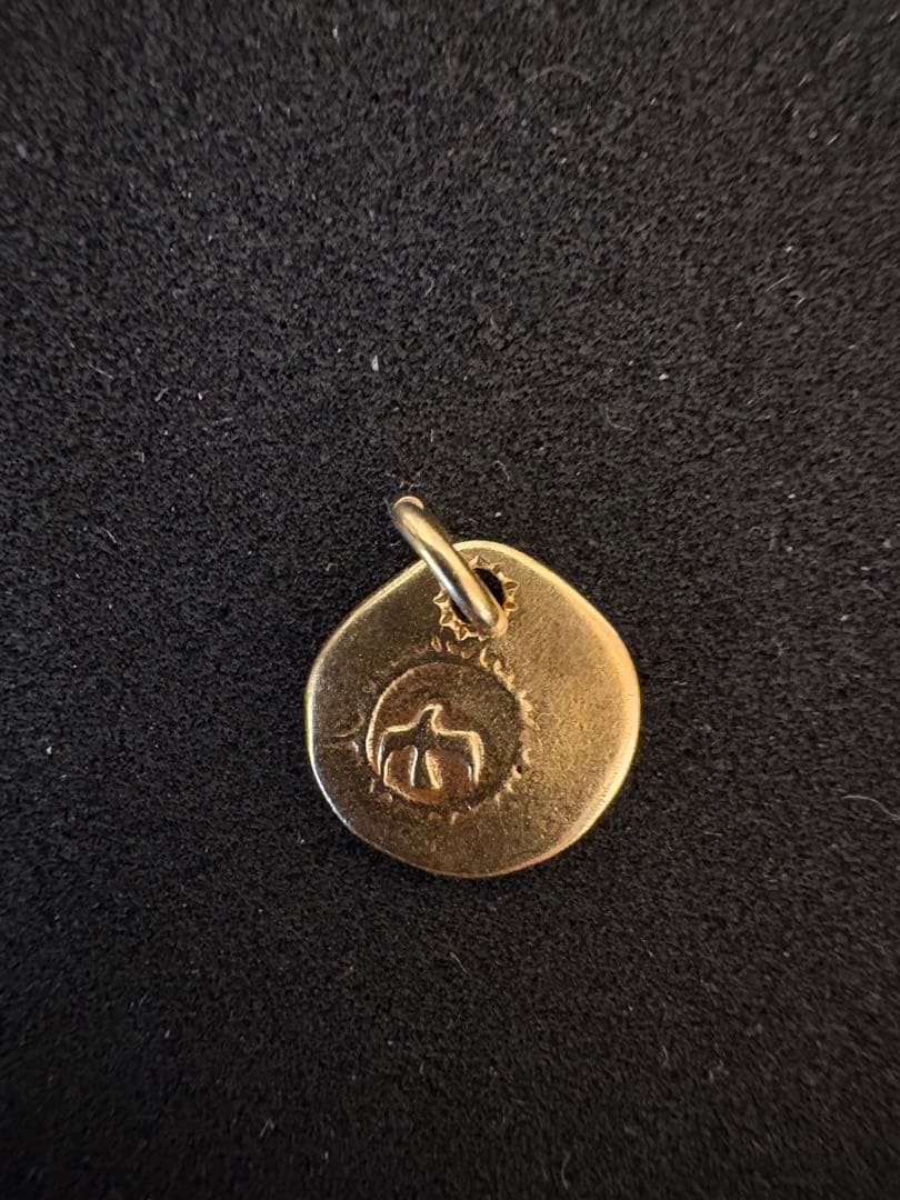 ゴローズ サイズ:小 オールド全金太陽メタル 小 ネックレストップ 中古