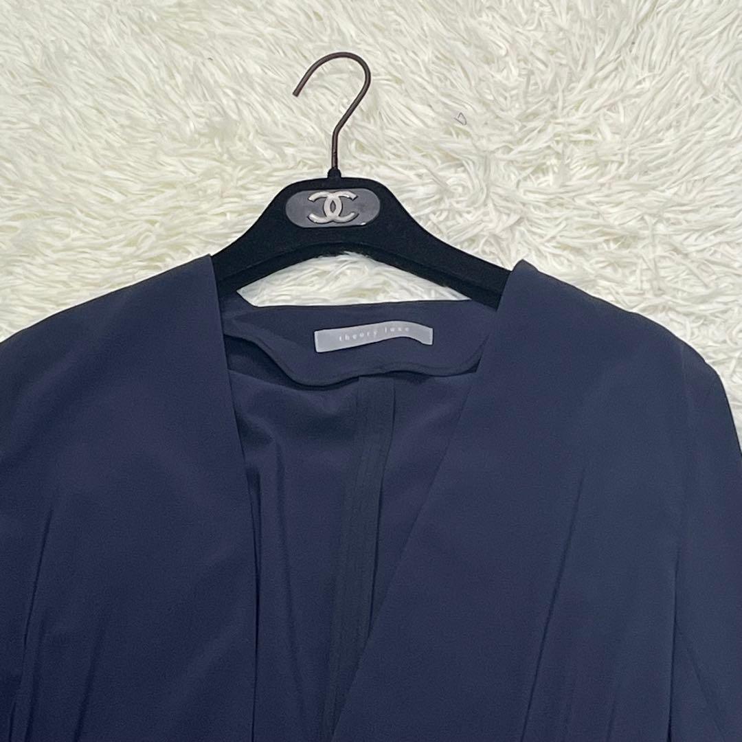 【美品】theory luxe ウォッシャブル　Sycamore パンツスーツ