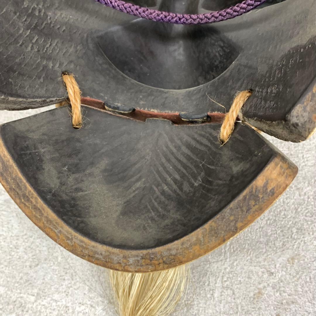 能面 翁 長澤草春 木箱 人間国宝 長澤氏春の三男 能面師 面打師 能楽