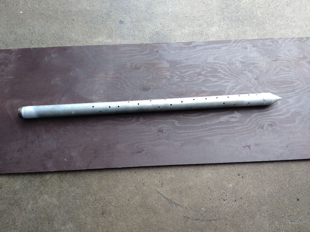 井戸掘り　先端　　40A　打ち込み井戸