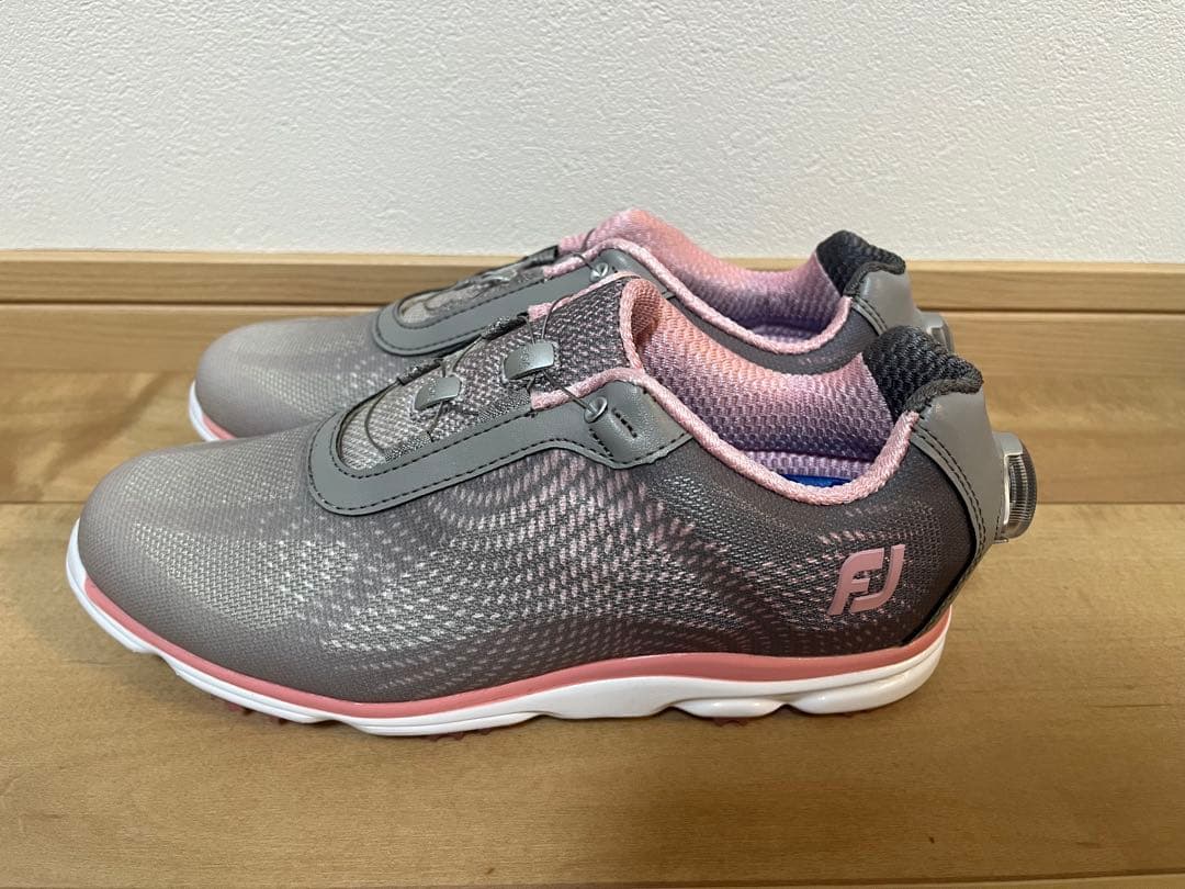 すずむし未使用品　FJ フットジョイゴルフシューズ　24.5