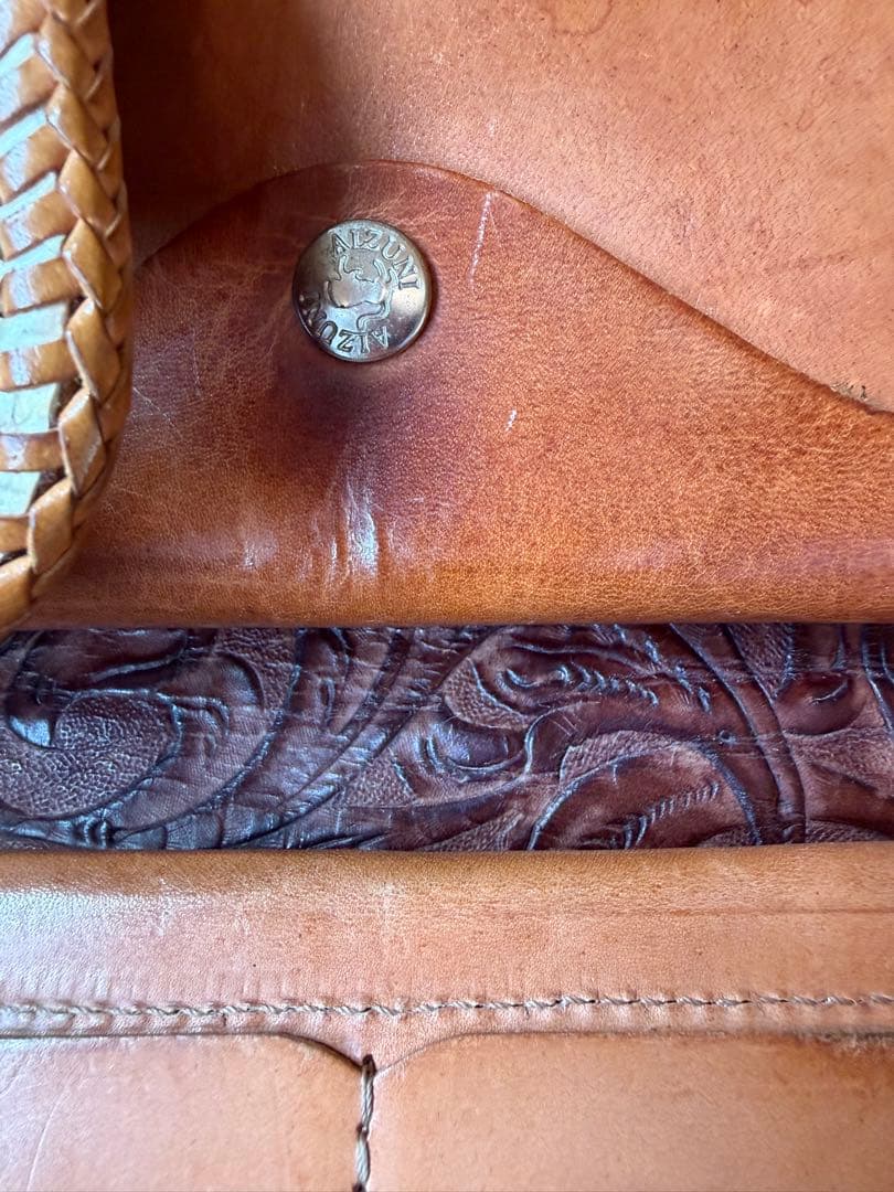 アルズニ　長財布　希少焼印オーダーメイドカスタム　美品ライダース