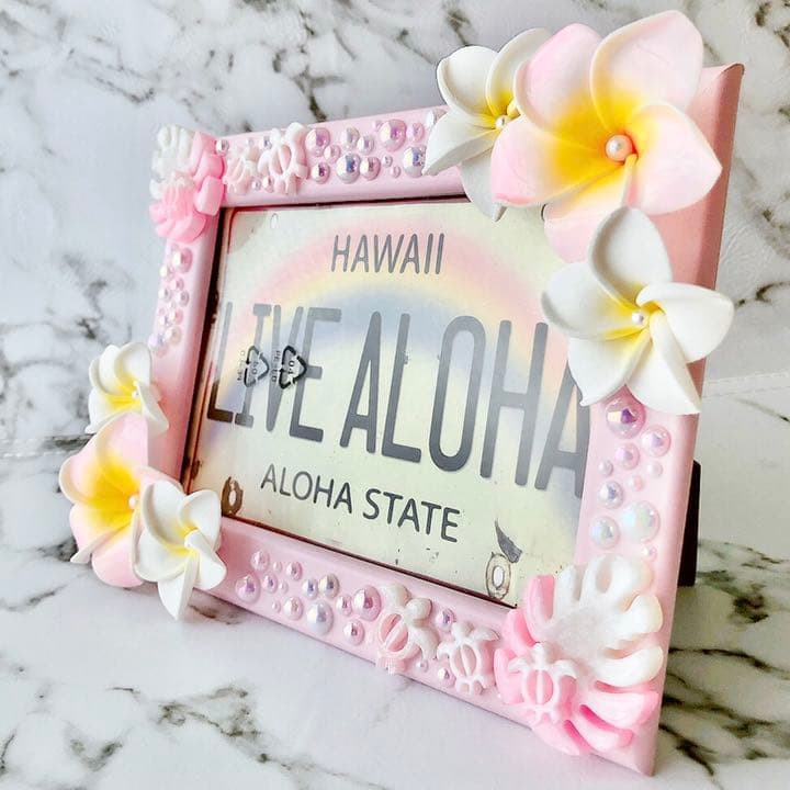 Hawaiian フォトフレーム ピンク ♡ ①